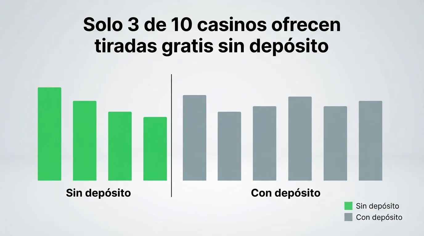 Tabla con los logotipos y las condiciones principales de los operadores de casino revisados en el artículo