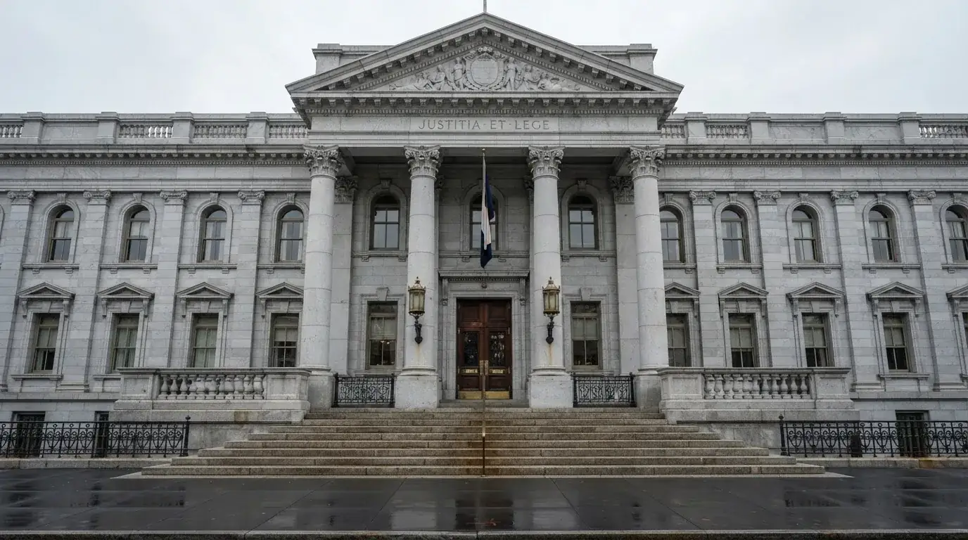 La fachada del edificio de la Dirección General de Ordenación del Juego en Madrid o un primer plano del BOE con el sello oficial